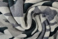 Coral fleece – Grey camo