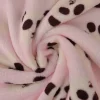 Coral Fleece – Panda on pink