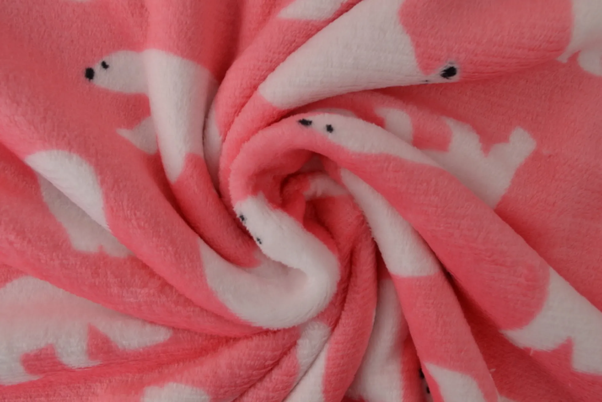 Coral Fleece – Polar bears on coral