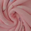 Coral Fleece – Spots on pink