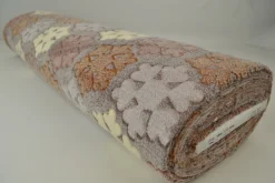 Coral fleece – Winter brown & taupe