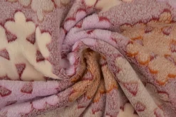 Coral fleece – Winter lila & bordeaux