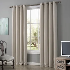 Coupon 95cm x 300cm | Brandvertragende stof: Taupe