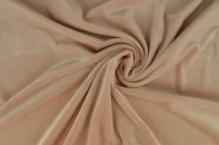 Coupon 165cm x 165cm | Fluweel stretch: Oudroze