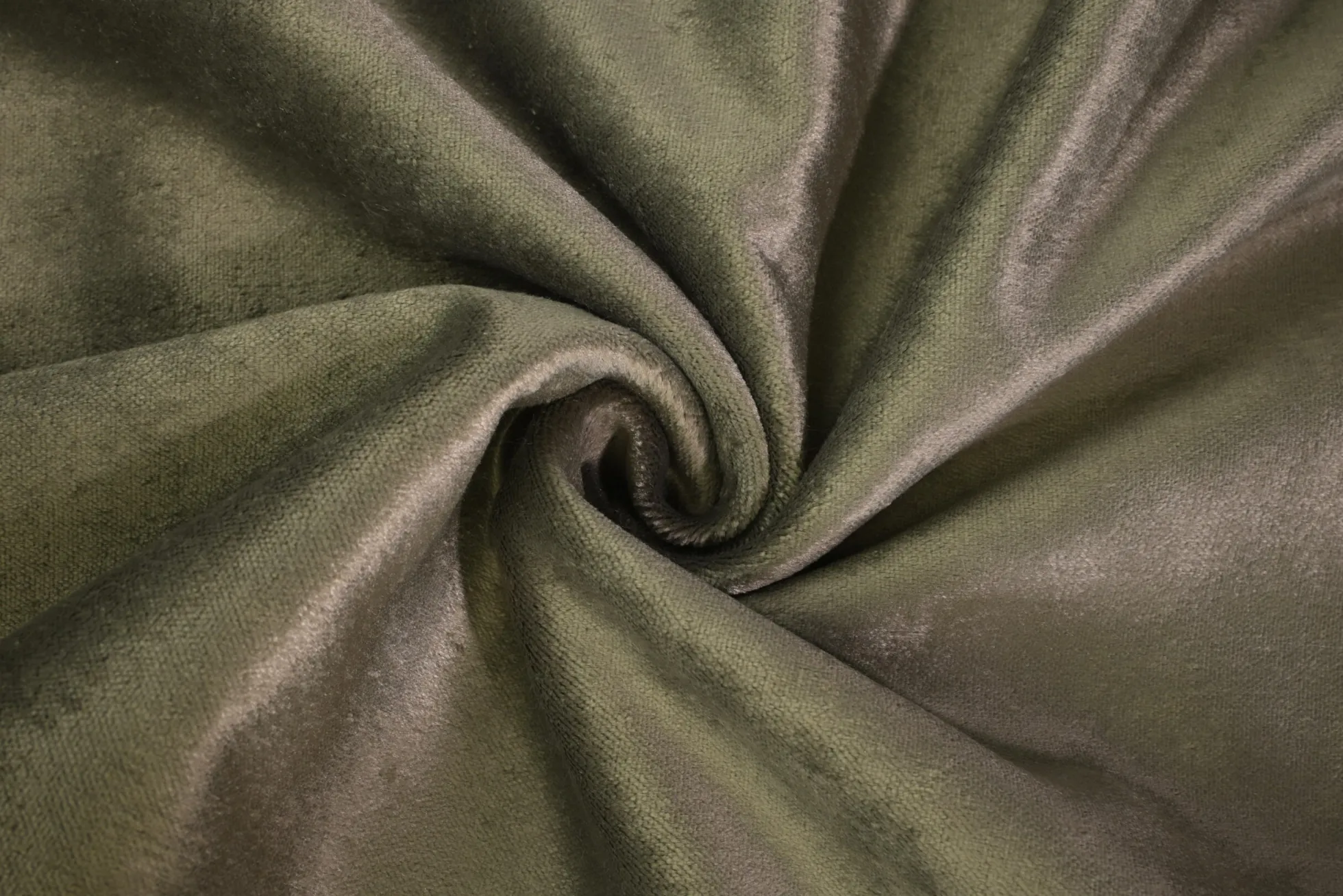 Coupon 105cm x 140cm | Fluweel / Velours – Donker taupe brandvertragend