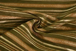 Coupon 150cm x 152cm | Jacquard Gobelin – Olive stripe classic