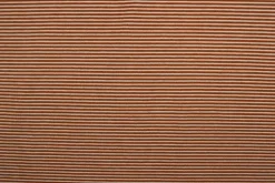 Coupon 150cm x 160cm | Katoen tricot soft touch – Dark ocher & off-white stripes
