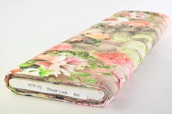 Coupon 130cm x 150cm | Katoen tricot – Vintage Rose Floral Tapestry