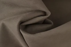 Coupon 130cm x 140cm | Meubelstof – Donker taupe suédelook