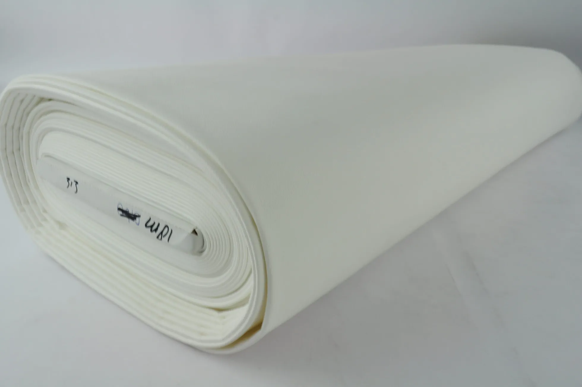 Coupon 100cm x 145cm | Skai leer – Gebroken wit met zachte binnenkant