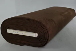 Coupon 150cm x 155cm | Stretch suedine / Alcantara – Kastanjebruin