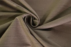 Coupon 150cm x 140cm | Taft zijde look – Brown taupe