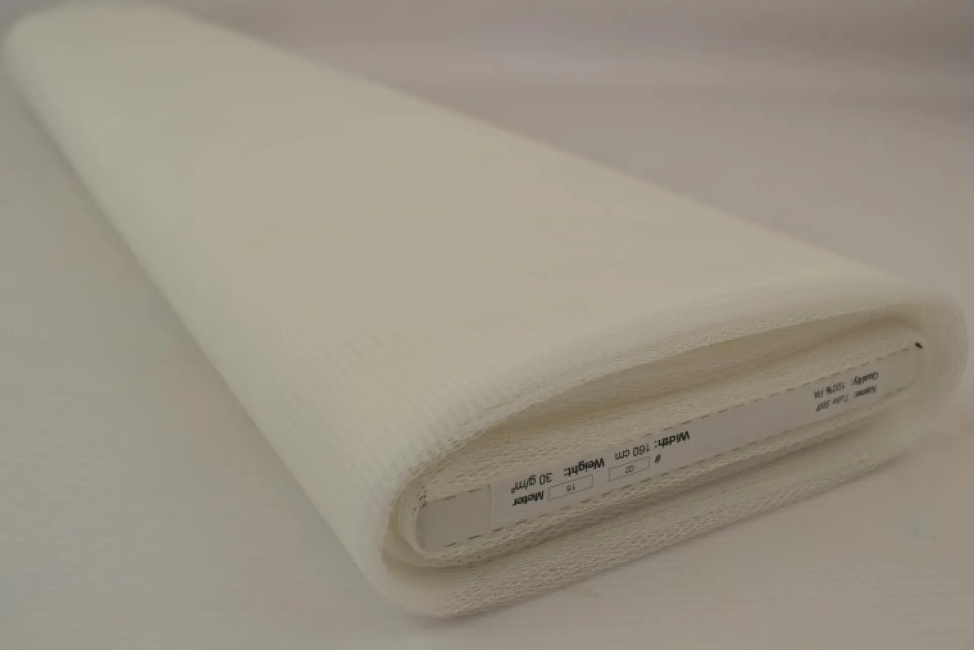 Coupon 100cm x 150cm | Tule – Gebroken wit