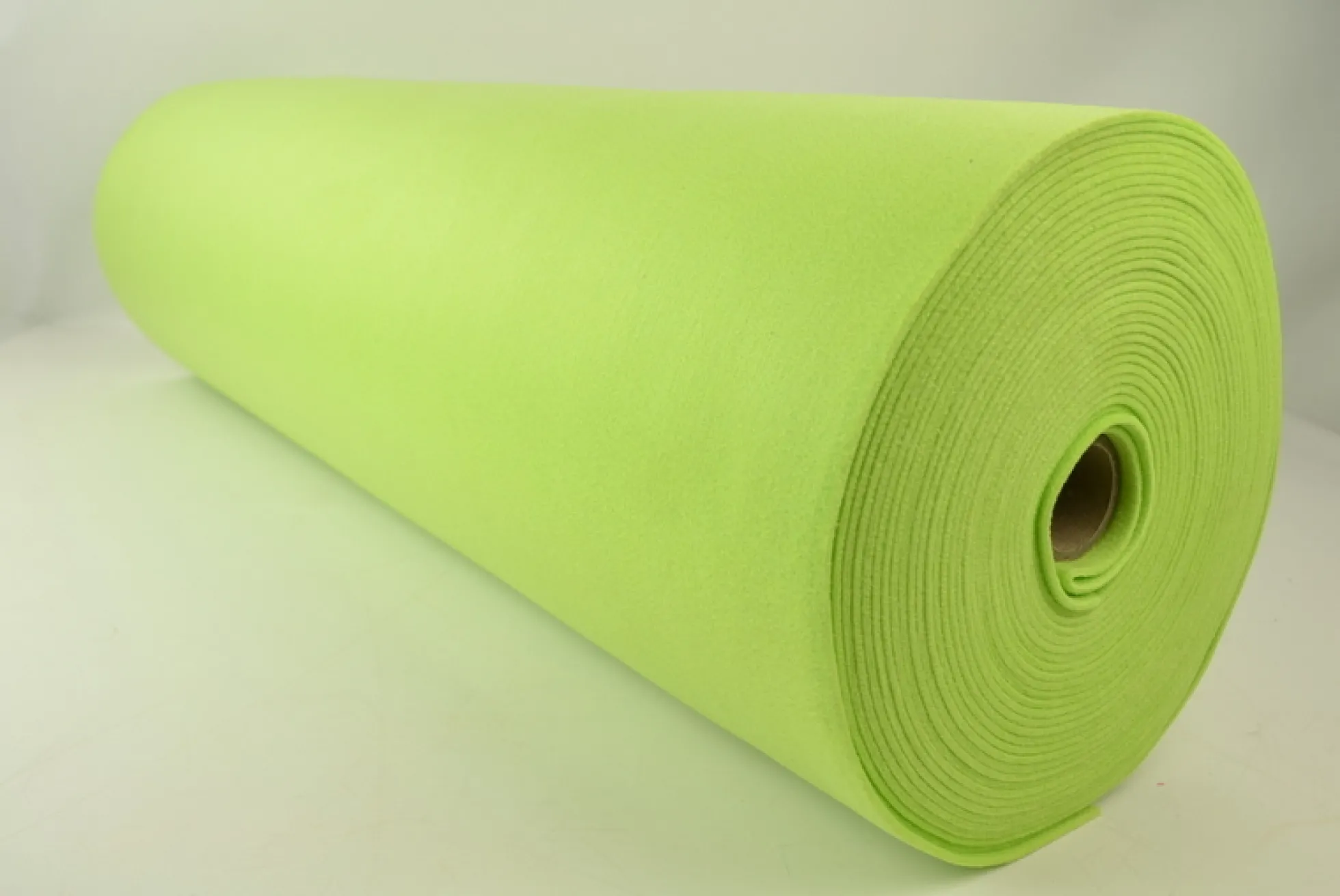 Coupon 130cm x 90cm | Vilt 3mm – Lime groen