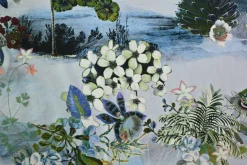 Coupon 100cm x 150cm | Viscose tricot – Moonlit Hydrangea Haven