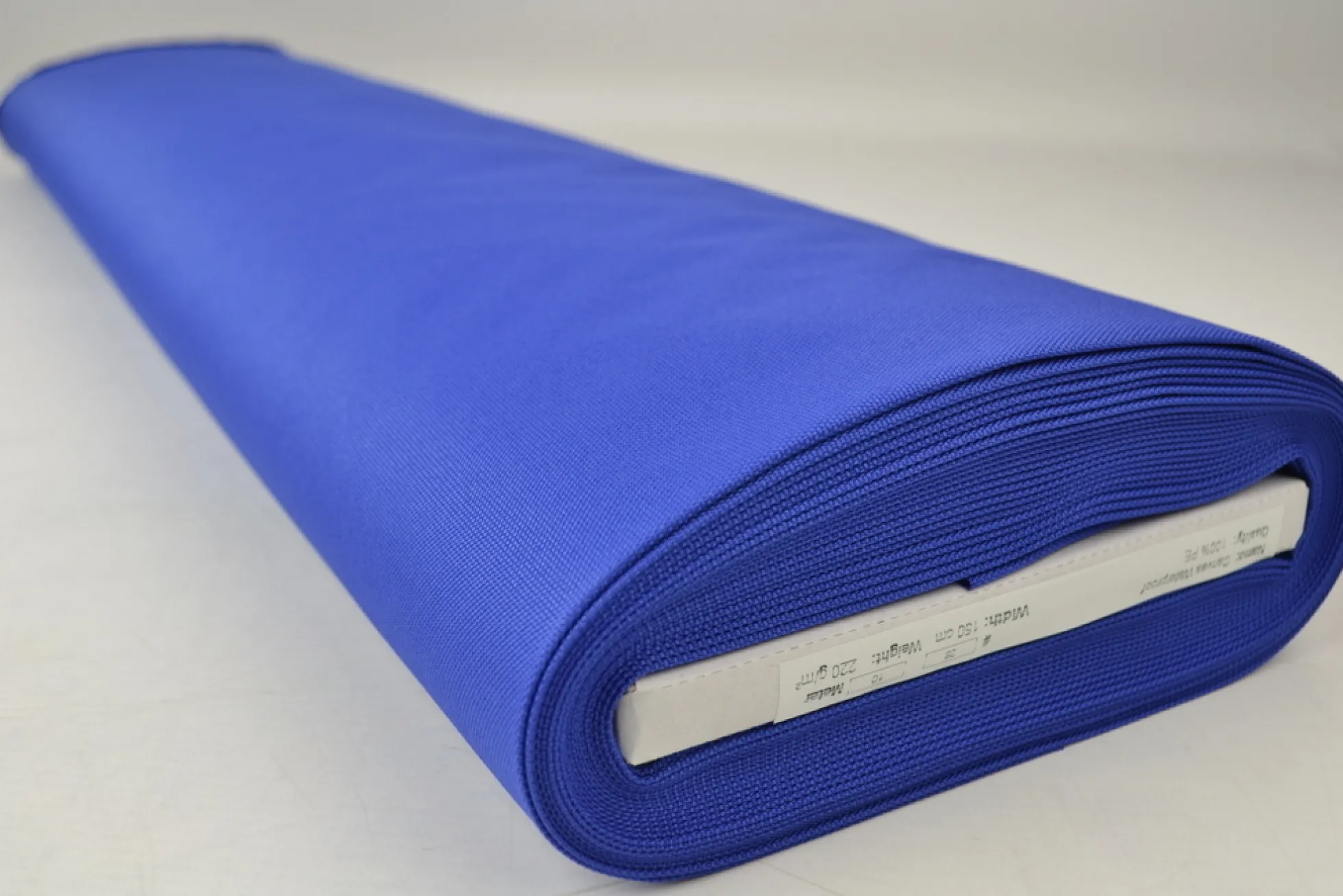 Coupon 165cm x 150cm | Waterdichte canvas – Kobaltblauw heavy duty