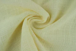 Coupon 170cm x 150cm | Wollen stof – Ecru linnenlook