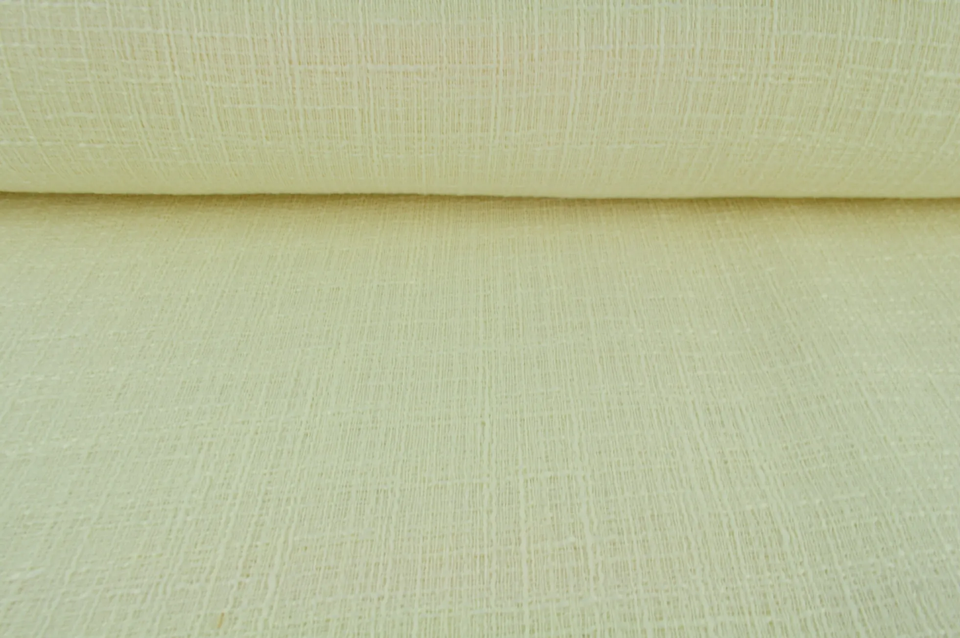 Coupon 170cm x 150cm | Wollen stof – Ecru linnenlook
