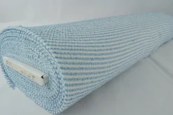Coupon 70cm x 150cm | Wollen stof – Licht oudblauw melange