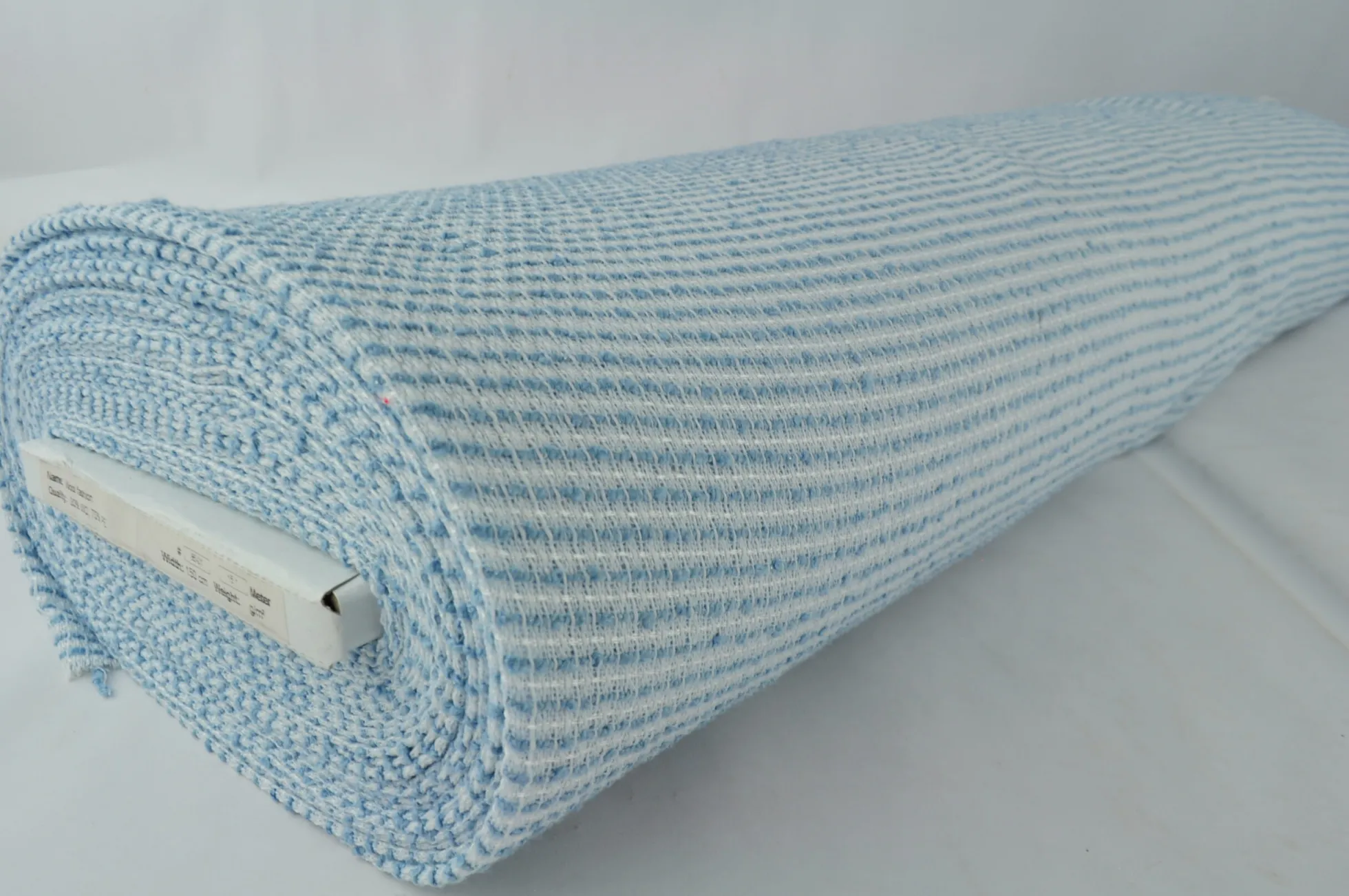 Coupon 70cm x 150cm | Wollen stof – Licht oudblauw melange