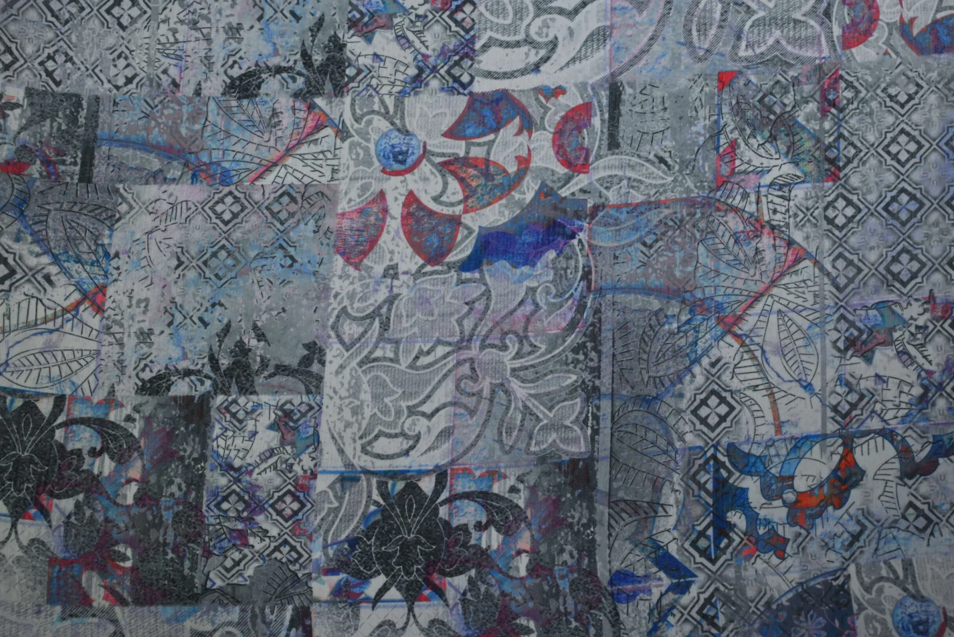 Crinkle chiffon – Fantasy baroque