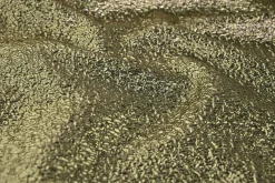 Crêpe jacquard – Metallic goud