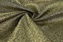 Crêpe jacquard – Metallic goud
