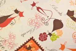 Decostof – Ivory Whimsical Cats
