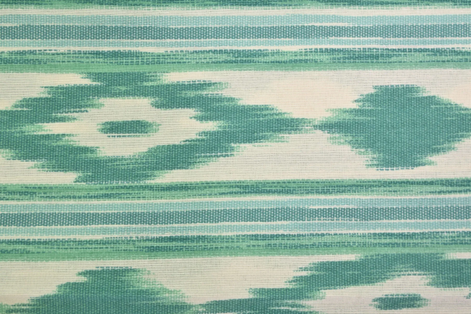 Decostof – Teal Ikat Horizon