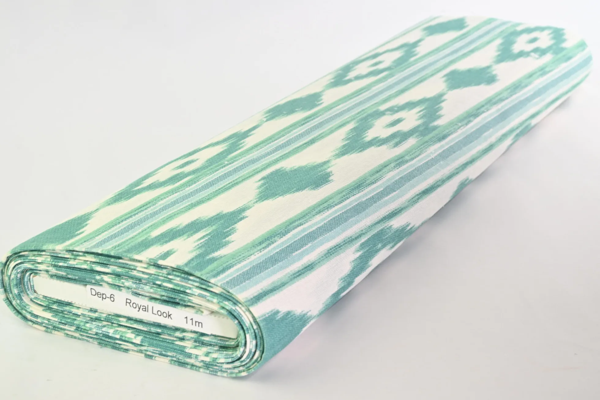 Decostof – Teal Ikat Horizon