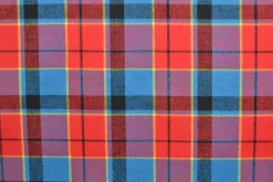 Flanel ruit – Cassis, rood, petrol & lichtgeel