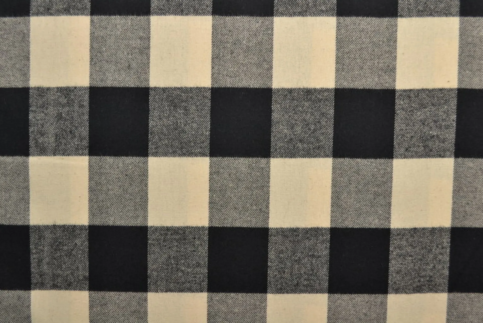 Flanel ruit – Champagne & zwart