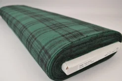 Flanel ruit – Donkergroen & zwart