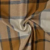 Flanel ruit – Donker okergeel, zwart & creme