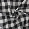 Flanel ruit – Gebroken wit & zwart