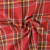 Flanel ruit – Koper, bordeauxrood, wit & okergeel