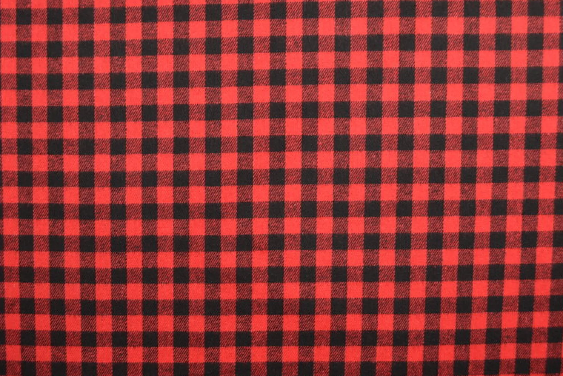 Flanel ruit – Rood & zwart
