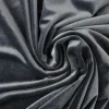 Fluweel stretch: Donkergrijs