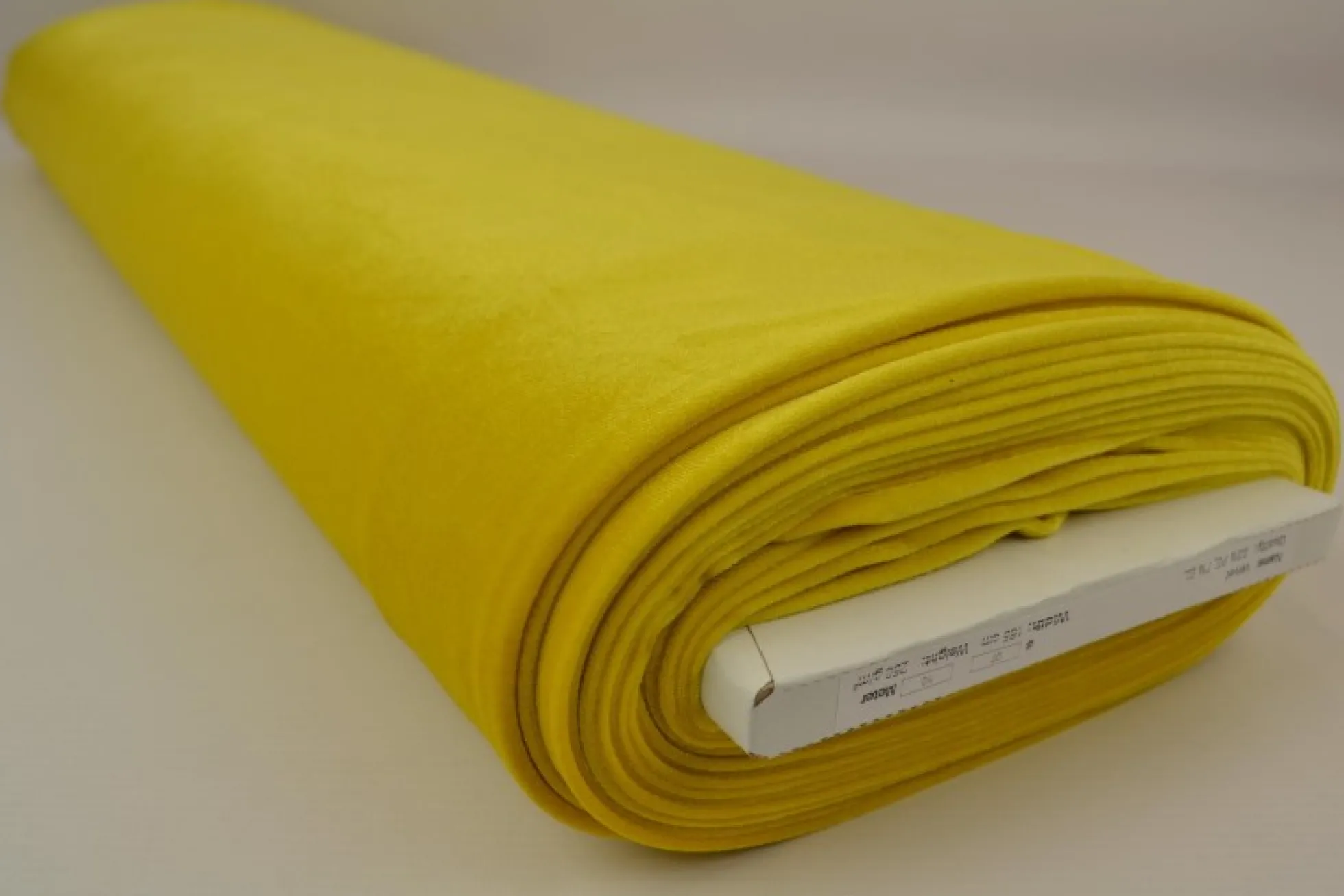 Fluweel stretch: Geel