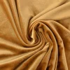 Fluweel stretch: Goud / Donker okergeel