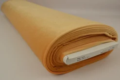 Fluweel stretch: Licht okergeel