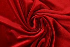 Fluweel stretch: Rood