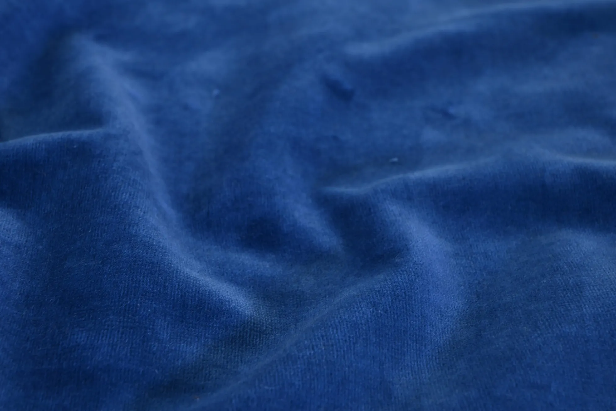 Fluweel / Velours – Blauw katoen