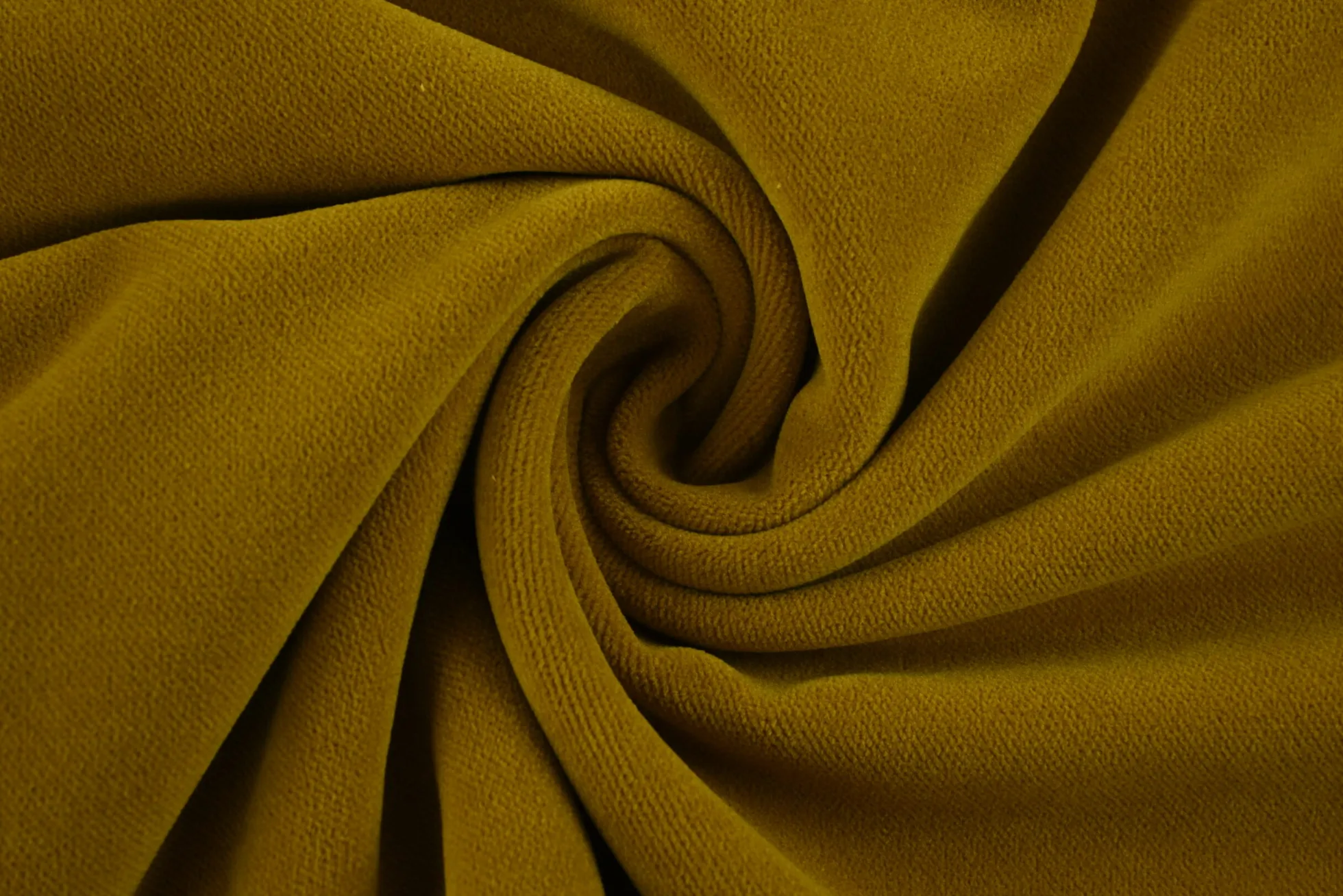 Fluweel / Velours brandvertragend – Mosterd