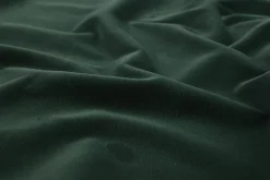 Fluweel / Velours – Donker vintage groen katoen