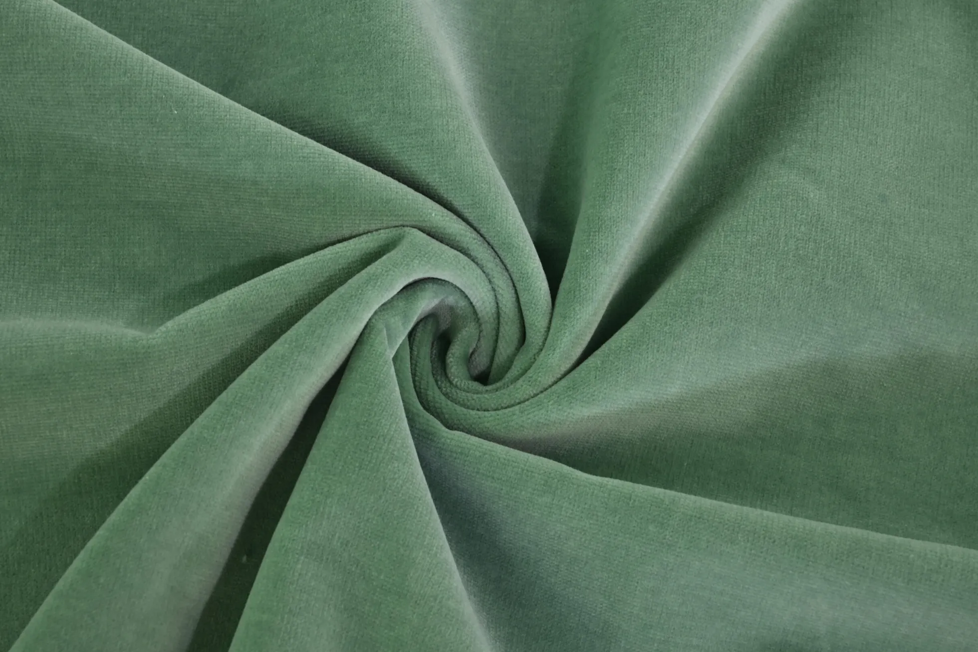 Fluweel / Velours – Mintgroen katoen