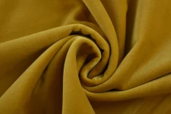 Fluweel / Velours – Okergeel katoen