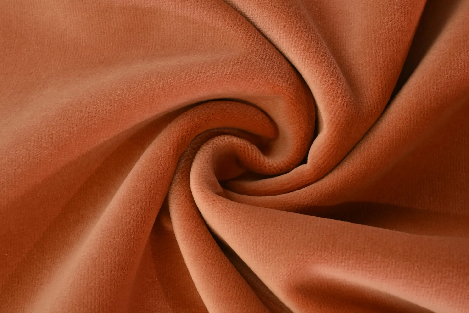 Fluweel / Velours – Zalmroze katoen