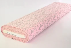 French terry – Blush Woodland Birds
