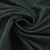 French terry – Charcoal Wavy Lines